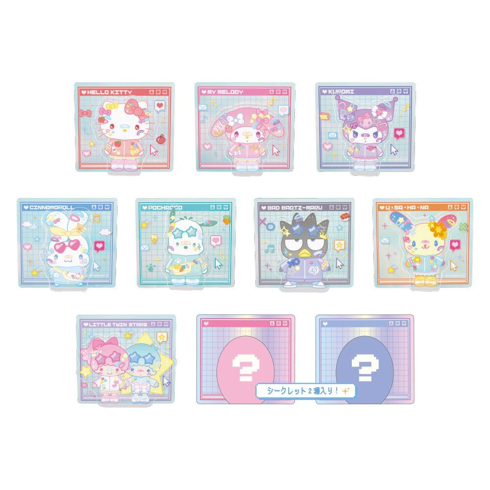 Sanrio Characters Secret Aurora Stand Clip - Blind Bag - product image