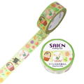 Saien Washi Tape Flowers 15mm x 7m