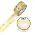 SAIEN Shimaenaga & Mimosa Washi Tape 20mm x 7m