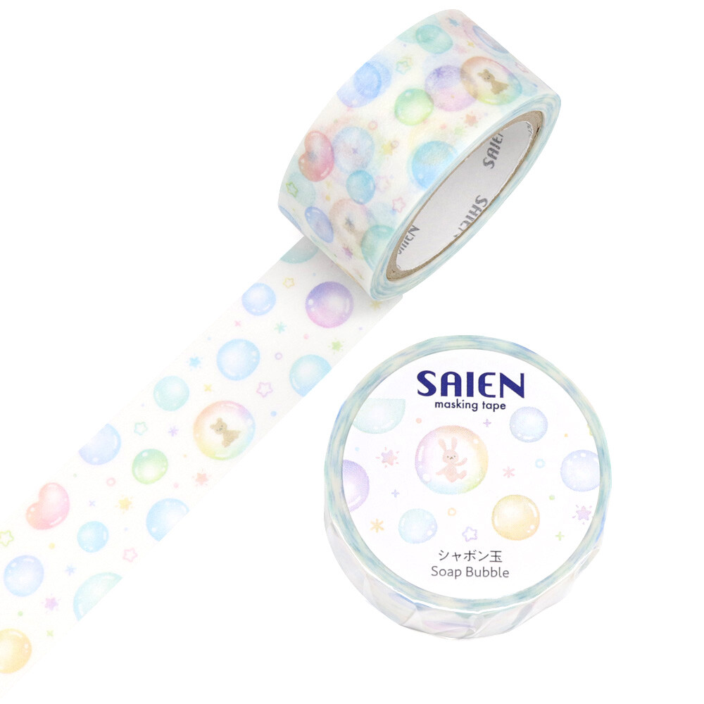 Washi Tape Soap Bubble 20mm x 7m