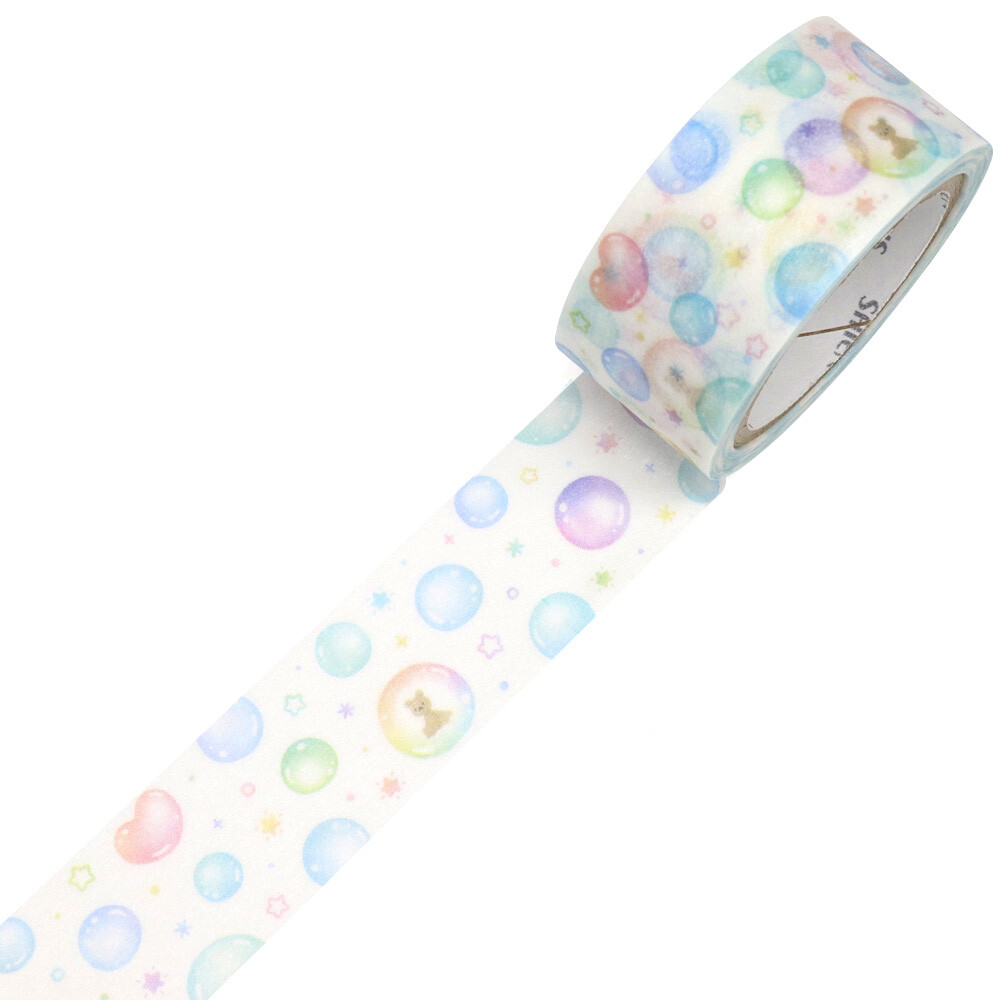 Washi Tape Soap Bubble 20mm x 7m