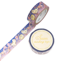 Saien Washi Tape Spring Evening Gold Leaf 15mm x 7m