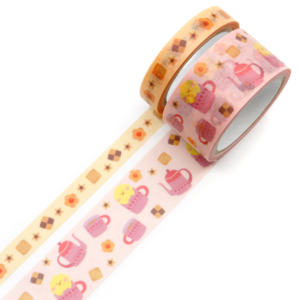 Saien Washi Tape Teacup Animals Chick