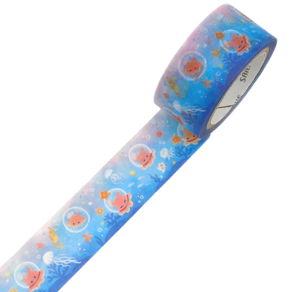 Saien Underwater Expedition Washi Tape 20mm x 7m