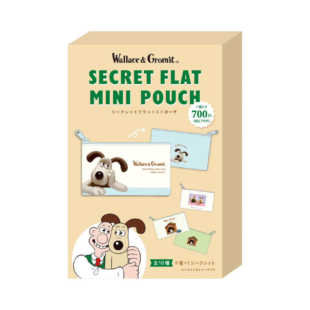 Wallace & Gromit Blind Box Mini Zipper Pouch - product image
