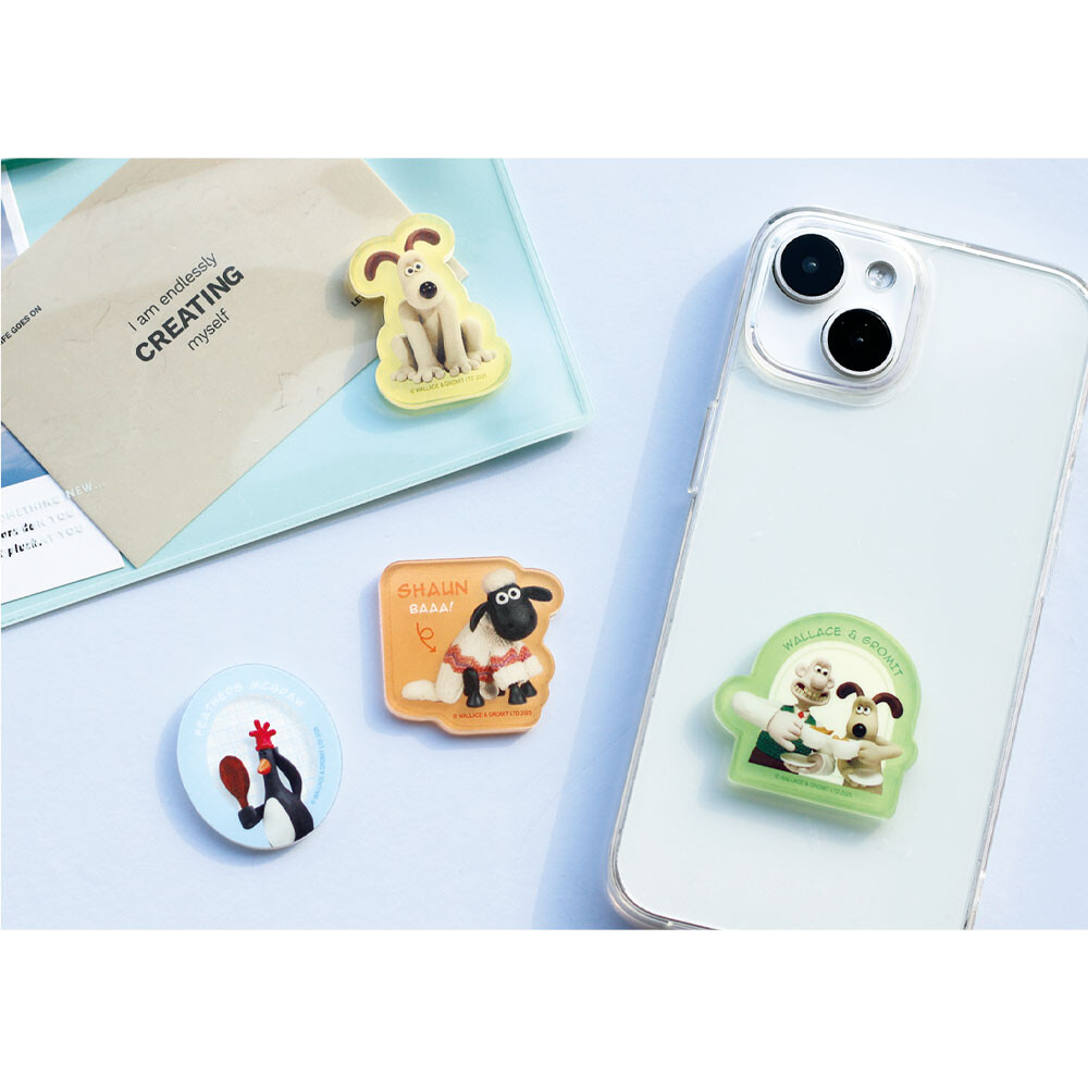 Wallace & Gromit Secret Acrylic Sticker Blind Box - Japanese Collectible Sticker - product image
