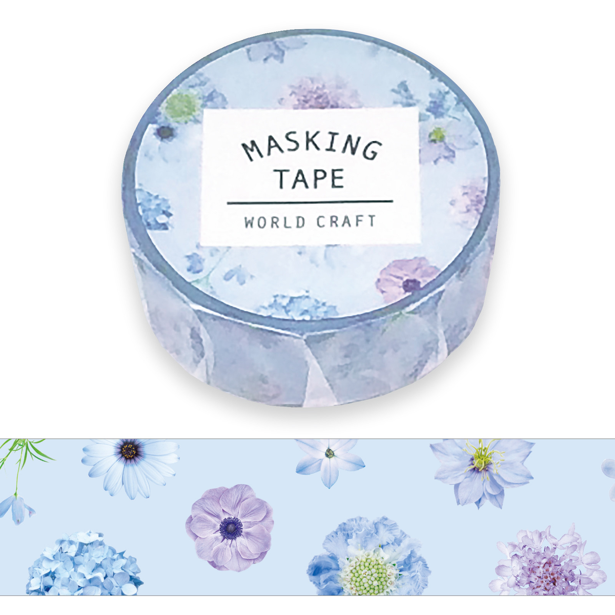 Anniversary Floral Washi Tape 15mm x 7m