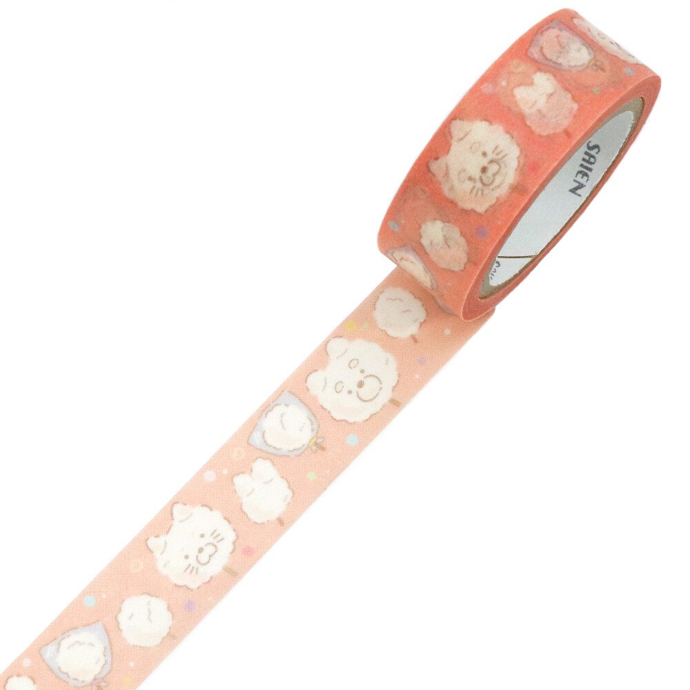 Saien Cotton Candy Washi Tape 15mm x 7m