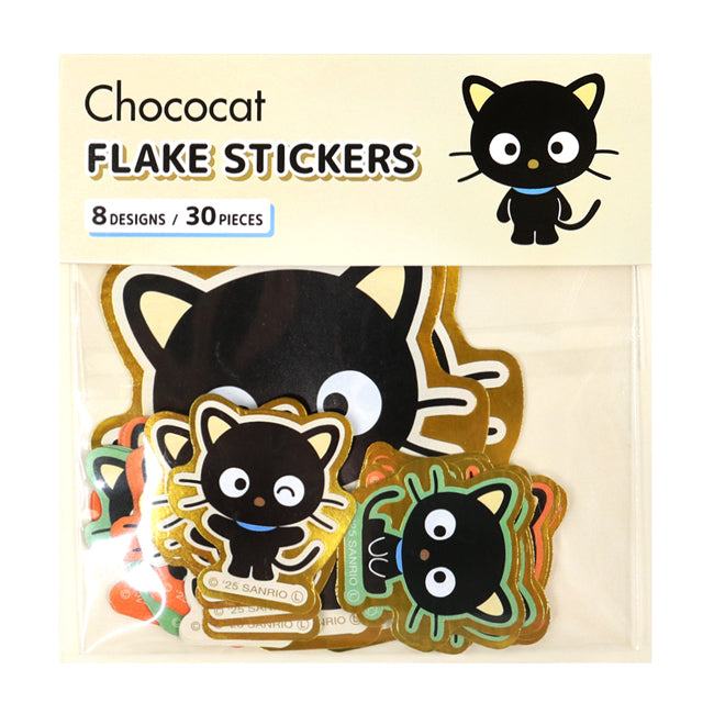 Sanrio Chococat Flake Stickers (30 Pieces)