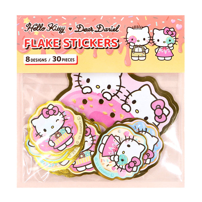 Sanrio Hello Kitty & Dear Daniel Flake Stickers (30 Pieces)