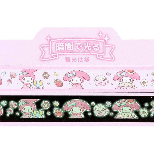 Sanrio My Melody Glow in the Dark Washi Tape – view 3