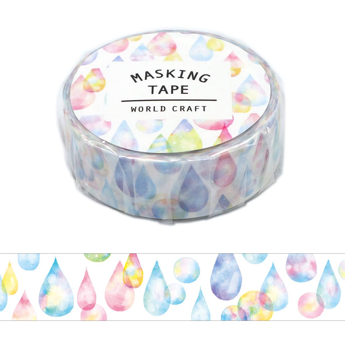 Glitter Droplets Washi Tape 15mm x 7m