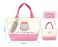 Nya Ni Nye Nyon Mini Tote Bag - Sanrio Canvas Tote - product photo