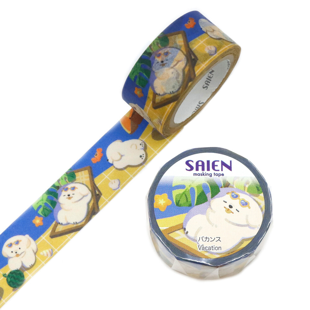 Saien Vacance Washi Tape 20mm x 7m