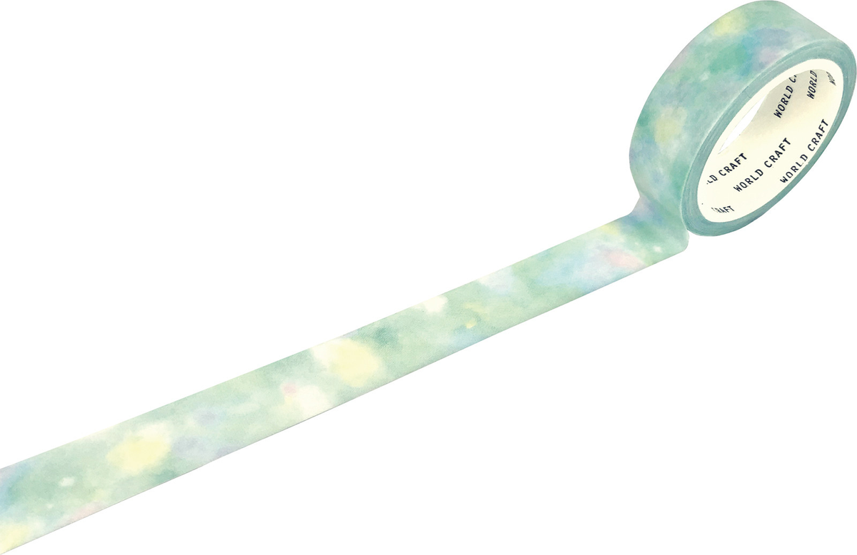 Yasuragi Watercolor Washi Tape 15mm x 7m